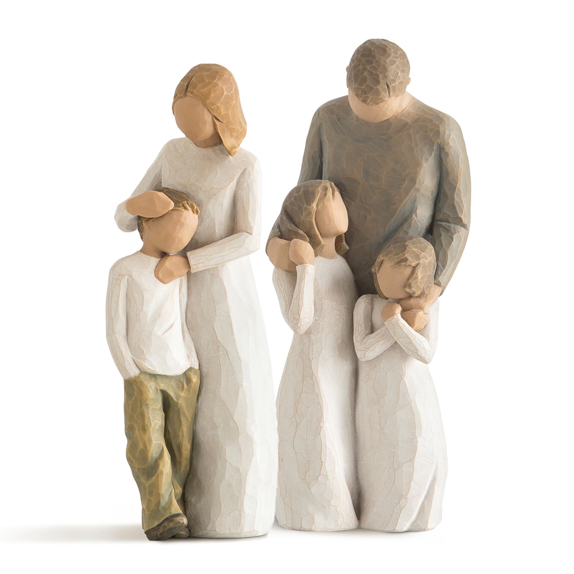 Willow Tree Mother and Son Figure Plus My Girls Figure, Sculpted